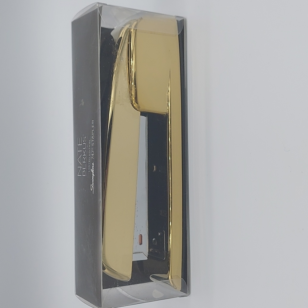 BN Nate Berkus Swingline 747 Gold Stapler Limited Edition